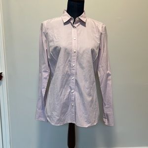 J crew outlet striped classic button up shirt size medium